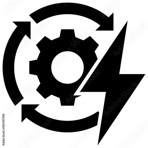 Energy Effciency Icon