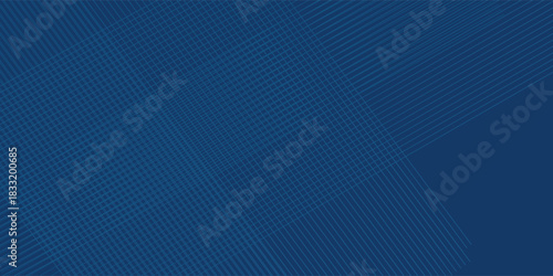 Bright blue dynamic abstract vector background with diagonal lines. 3d business presentation banner cover for sales event evening party.