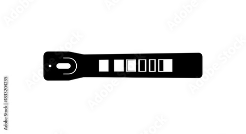 Pregnancy Test Stick Silhouette A Symbol of Hope and Anticipation.