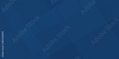 Bright blue dynamic abstract vector background with diagonal lines. 3d business presentation banner cover for sales event evening party.