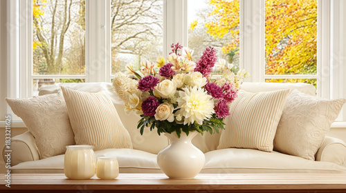 Curtains interior window tr...