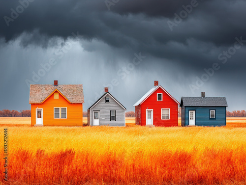 Farm storm approaching