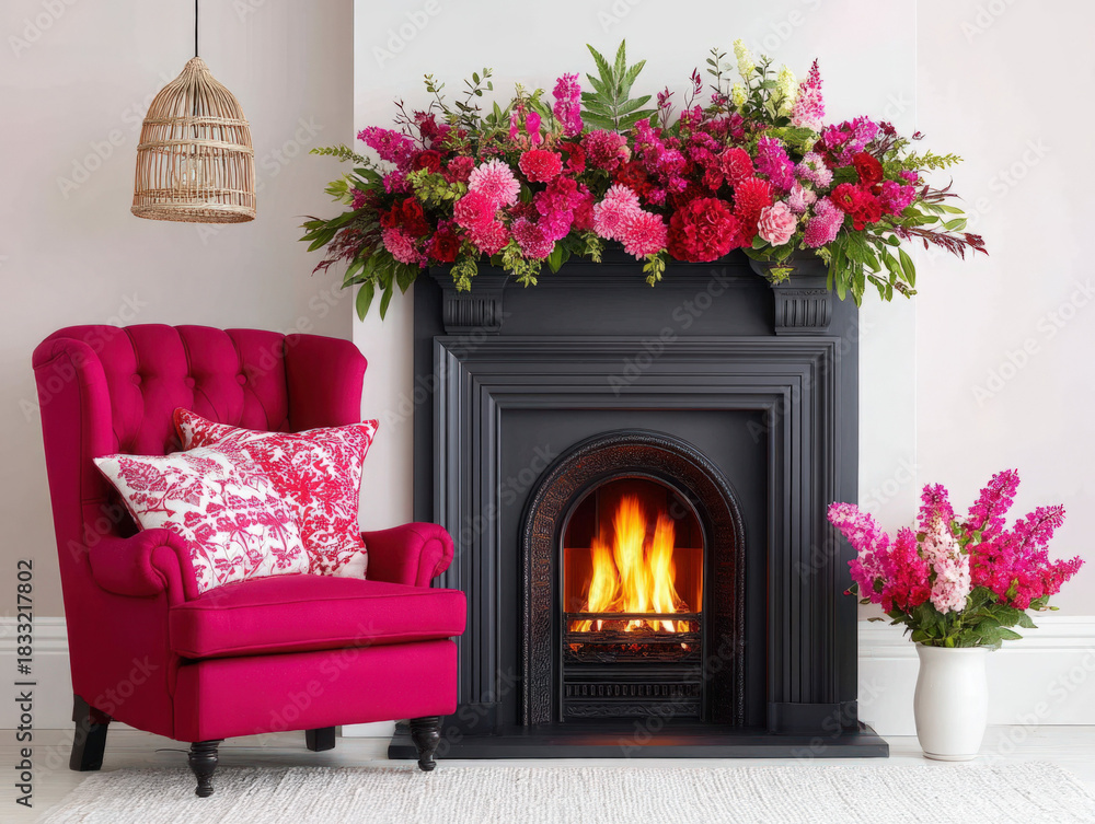 Naklejka premium UK home interior design