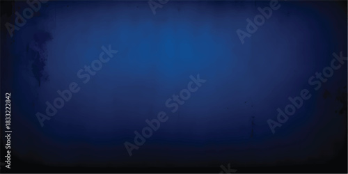 Vintage blue grunge background with old film strip pattern, textured dark wallpaper design