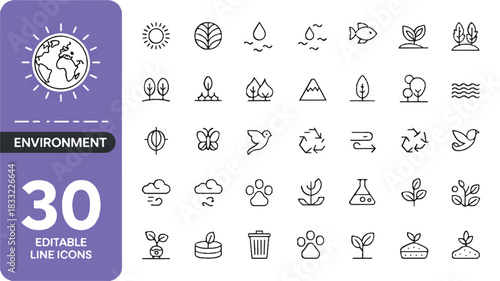 set of icons for web