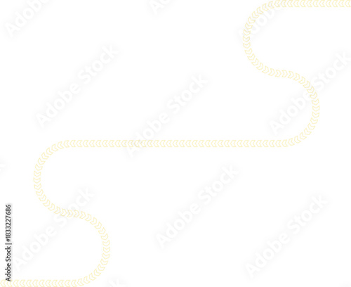 Arrow chevrons connect in a looping circuit path shaped by flowing contours and continuous directional movement.