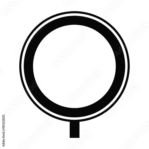 Vibrant and versatile road signal design for traffic management and safety awareness campaigns featuring clear icons and bold colors for maximum impact and visibility