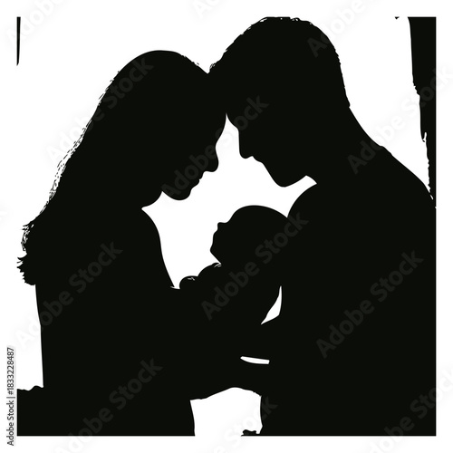 Warm and loving illustration depicting a father and son sharing a joyful moment symbolizing family bonds and happy childhood memories perfect for diverse design projects