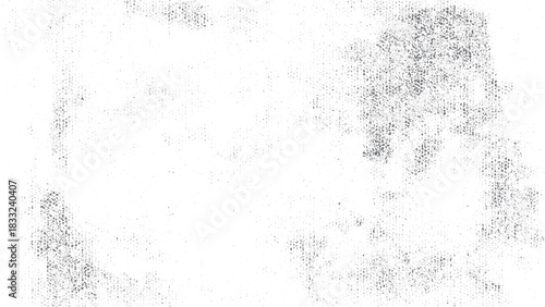 Dusty scratched metal texture in monochrome for vintage grunge backgrounds. Grey smoky streak abstract texture on white for hazy artistic design projects. 