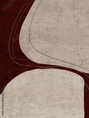 Fotografie Abstract artistic creation, fine art for print, modern texture effects, mural de