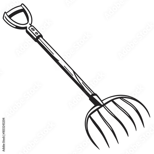 kitchen whisk isolated on white