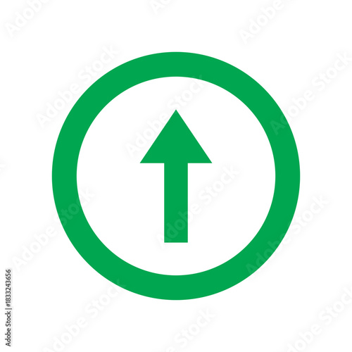 up arrow button icon