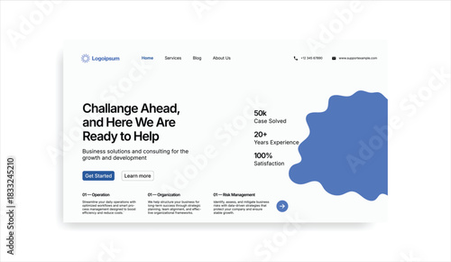 Challenge Ahead Help Business Solutions Growth Consulting Services Experience Satisfaction Risk Management Operation