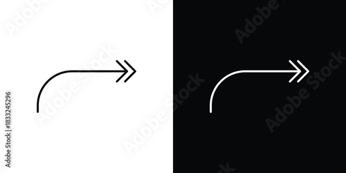 Reply all icons vector template, EPS 10 for design