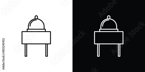 Room service icons vector template, EPS 10 for design