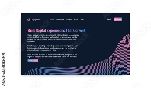 Build Digital Experiences That Convert Powerful Online Presence Seamless Navigation for Business Growth Scale With Ease
