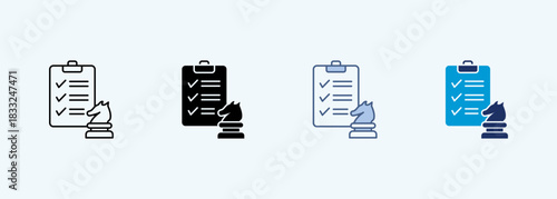 strategy multiple style icon