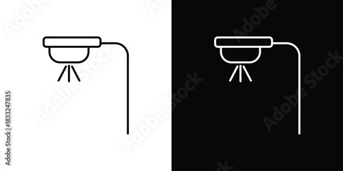 Street light icons vector template, EPS 10 for design
