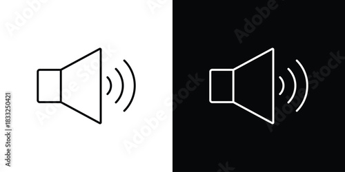 Volume icons vector template, EPS 10 for design