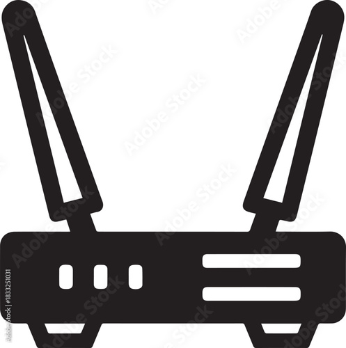  router silhouette icon