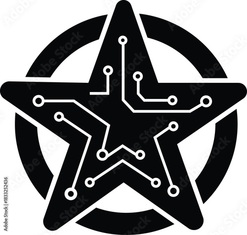  Smart recommendation star icon 