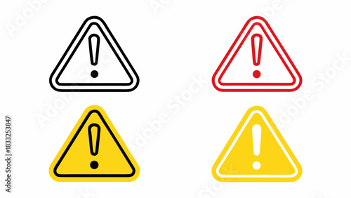 Warning and danger sign collection