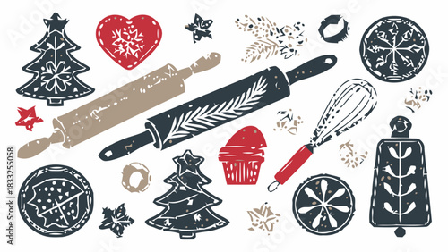 Christmas Baking Vector