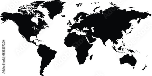 world map vector