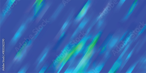 Cool Abstract Diagonal Stripes of Deep Blue Green and Cyan Create a Serene and Calming Background Pattern with Subtle Blurring and a Refreshing Aquatic Feel