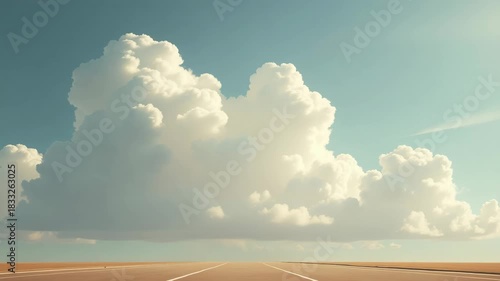 rocket blasting off from remote ground view