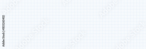 Minimalist vector grid background imitating graph paper with neat blue outline pattern for plotting, note, notebook, journal, bullet planner, and school design layout projects.