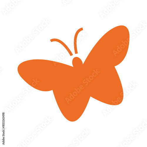 Flat st patrick butterfly