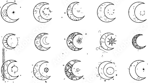 Mystic Moon Crystal Sacred Symbols Mega Bundle