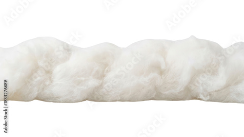 Fluffy white cotton texture for crafting and design projects, soft and cloud-like, perfect for textile mockups or creative compositions, delicate fiber detail
