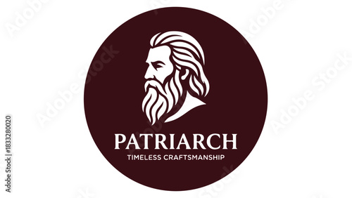 Patriarch Timeless Craftsmanship Logo Design.