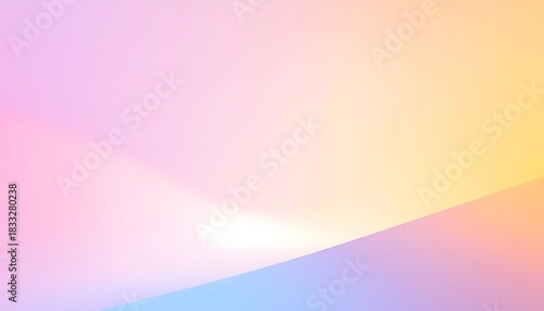 Soft pastel gradient creating soothing abstract background high resolution photo
