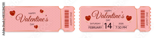 Romantic Valentine's Day tickets