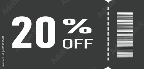 Various coupon promotion illustration. coupon , discount coupon, gift voucher, coupon book. Vector drawing. Hand drawn style