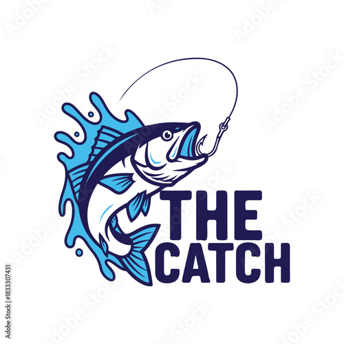 Vintage Fishing Hook with Fish engraving outline vector art illustration design, Fishing time tshirt design, hand drawn, Gone Fishing art fish design	