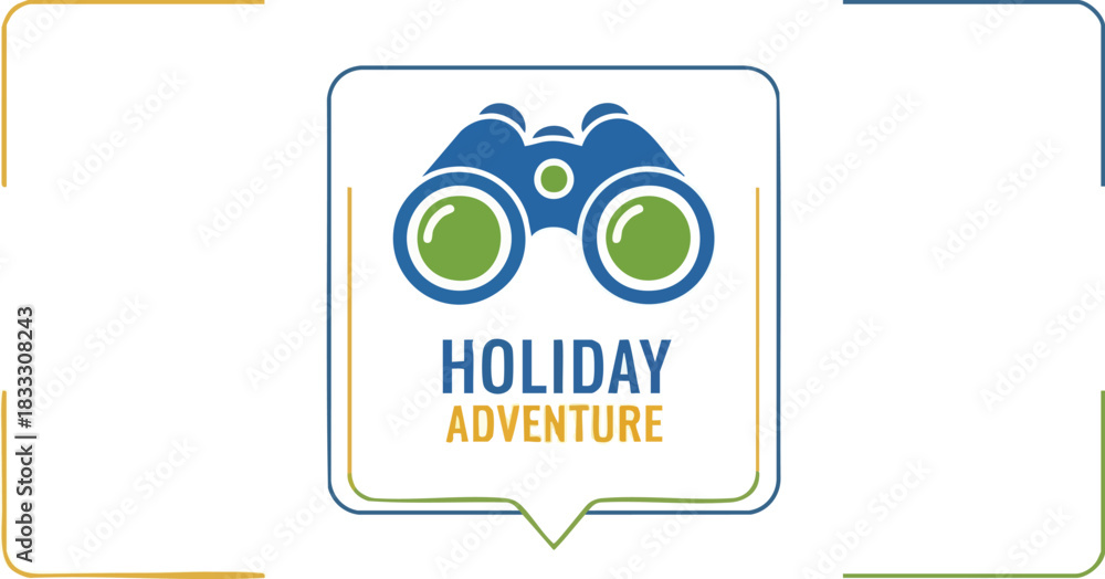 Naklejka premium Holiday Adventure Explore the World with Our Exciting Travel Packages and Discover New Destinations