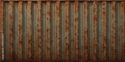 Weathered brown wood plank texture backdrop of an old vintage timber wall or door