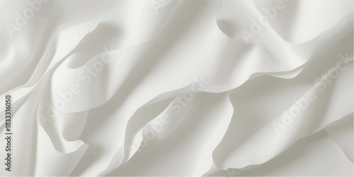 Ultra-Smooth Cream White Silk Fabric Minimal Texture Best for Perfume Ads, Premium Beauty Labels and Wedding Prints