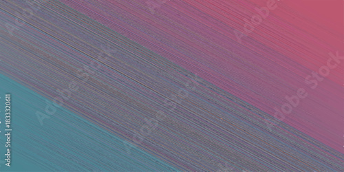 Fine lines sweep across a vibrant gradient from teal to pink, evoking motion, texture, and the elegance of abstract minimalism.