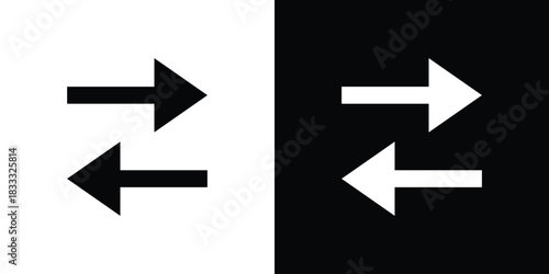 Data transfer icons. Vector Template Illustration Symbol Pixels Perfect