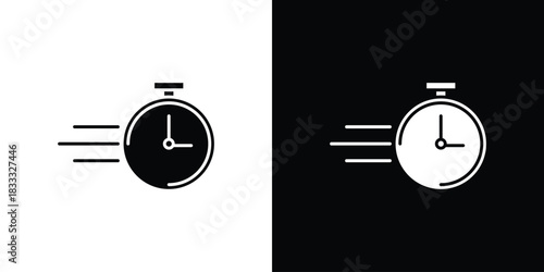 Express icons. Vector Template Illustration Symbol Pixels Perfect