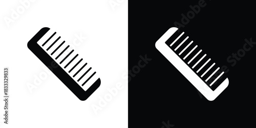 Hair brush icons. Vector Template Illustration Symbol Pixels Perfect