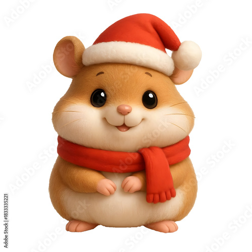 Hamster christmas