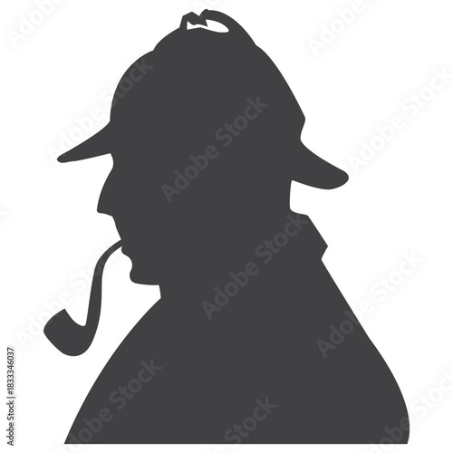 Sherlock holmes silhouette