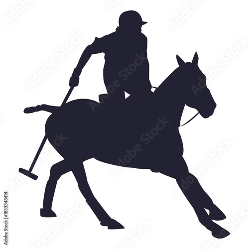 Cowboy rodeo silhouette