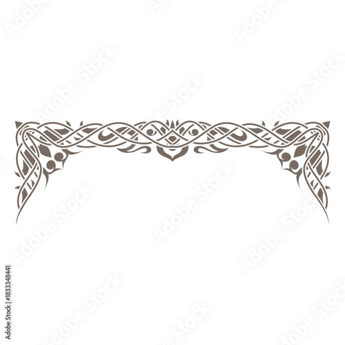 Creative ornamented frame decoration